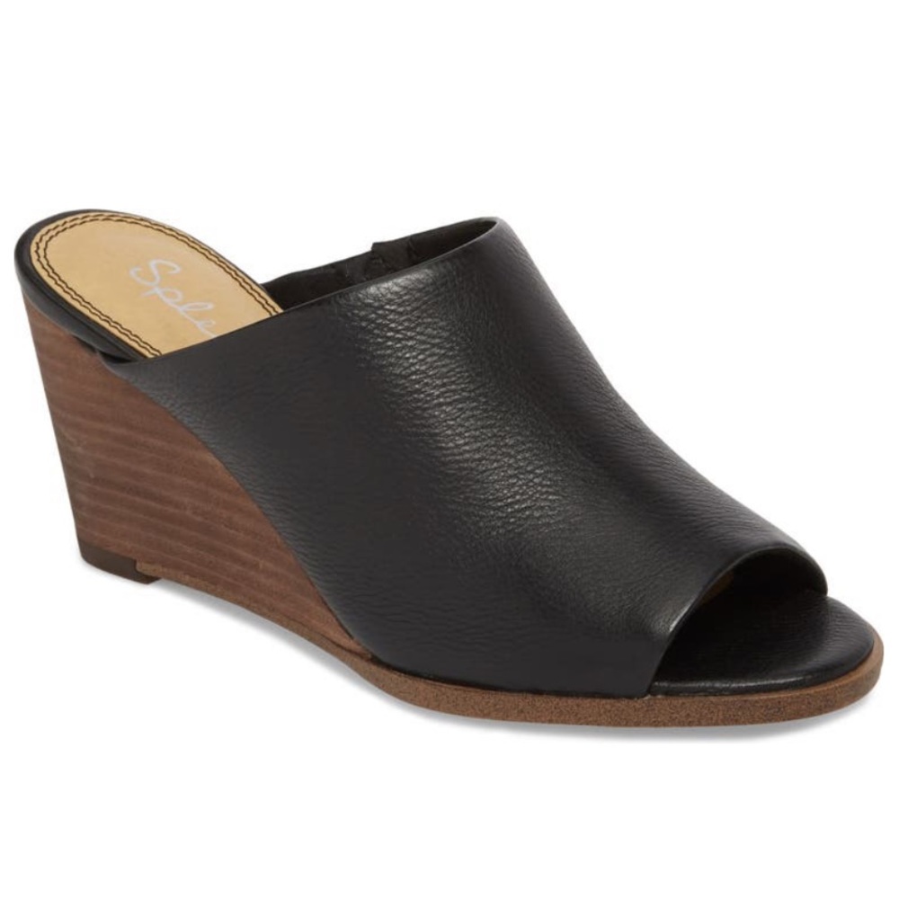 Fenwick Wedge Peep-Toe Sandal by Splendid